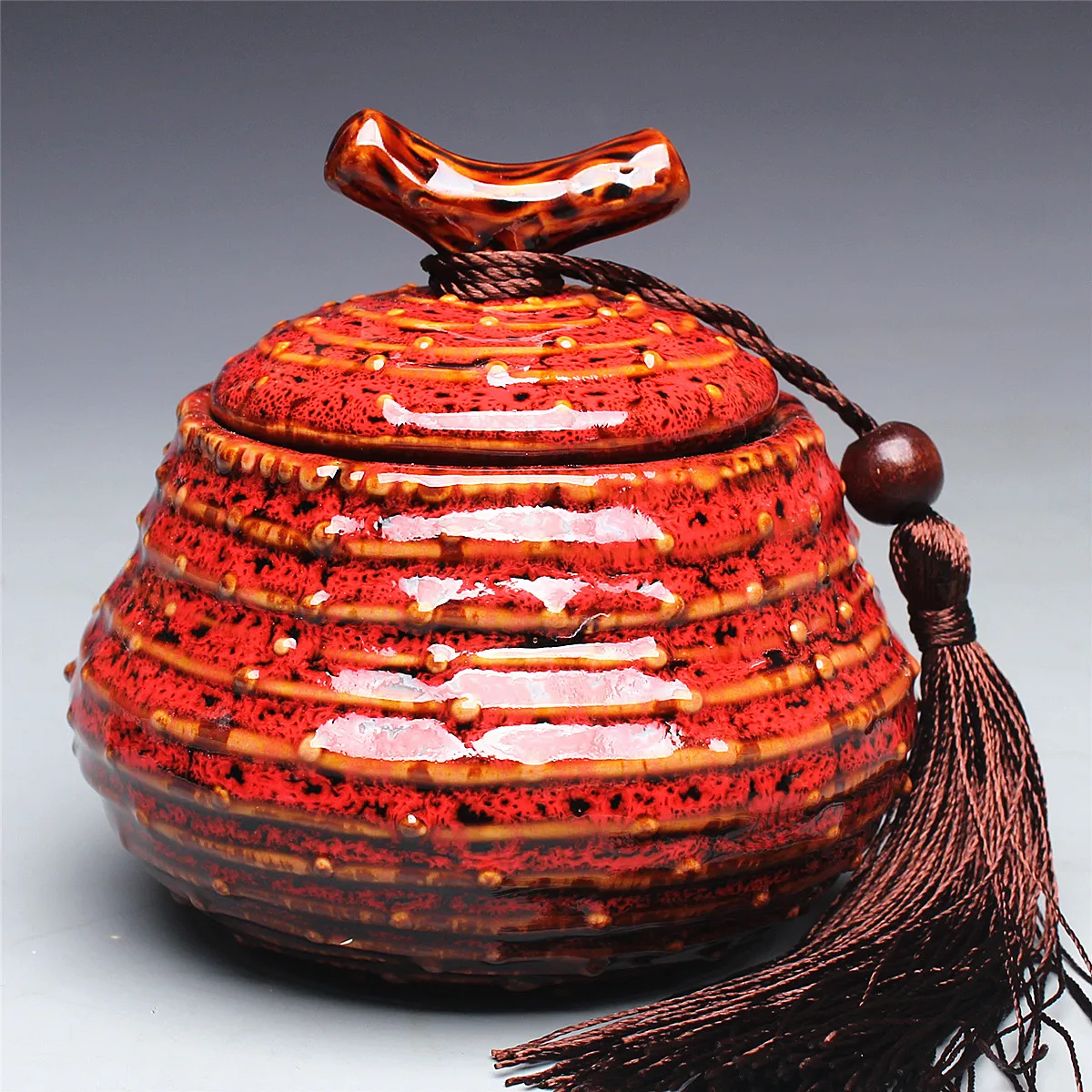 The Tea Pot, Small Ceramic Jar, Teacaddy Packaging, Oolong, Pu'er Tea