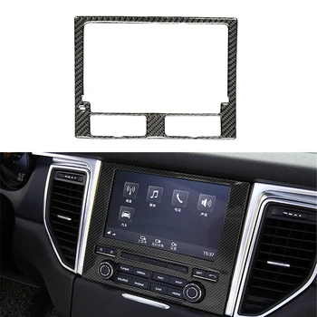 

Car Sticker for Porsche Cayenne Macan 2015-2020 Center Console Navigation GPS Panel Decoration Cover Decal Car Accessories