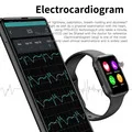 696 P68 Смарт часы водонепроницаемый динамический пульсометр Монитор артериального давления для iPhone Android Спорт Здоровье умный Браслет