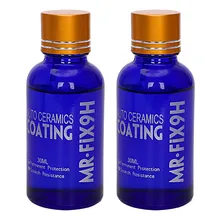 9H окисление автомобиля жидкое керамическое пальто супер гидрофобное стекло набор покрытий с буксировочной губкой прочный автомобильный мочинг инструменты D2