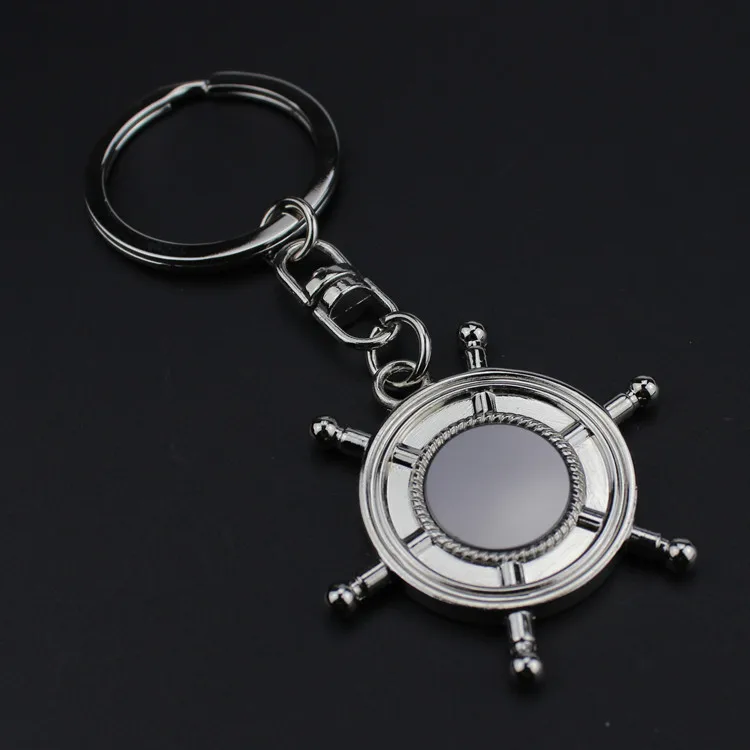 Huakai якорь Брелок для ключей «руль» креативный милый мужской женский автомобильный брелок подвеска