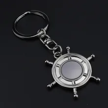 Huakai якорь Брелок для ключей «руль» креативный милый мужской женский автомобильный брелок подвеска