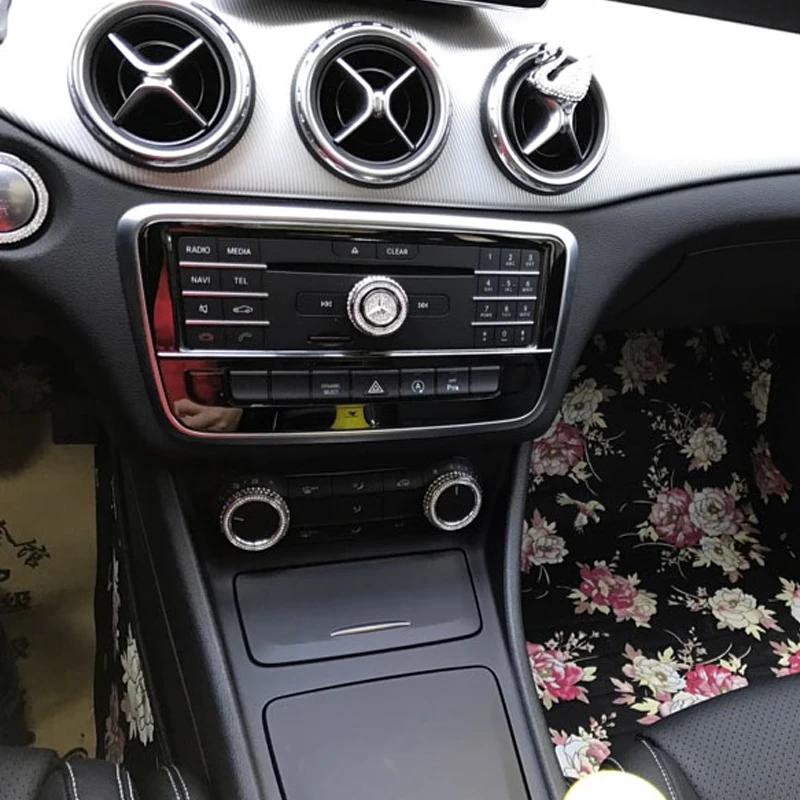 

CD control panel trim For mercedes cla w117 mercedes cla amg mercedes gla x156 amg cla 200 accessories benz cla 250 gla amg