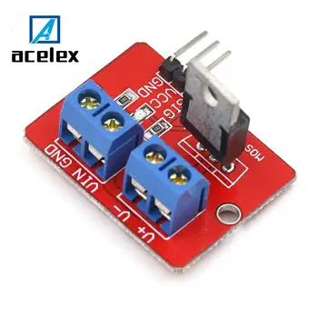

0-24V Top Mosfet Button IRF520 MOS Driver Module For Arduino MCU ARM Raspberry pi