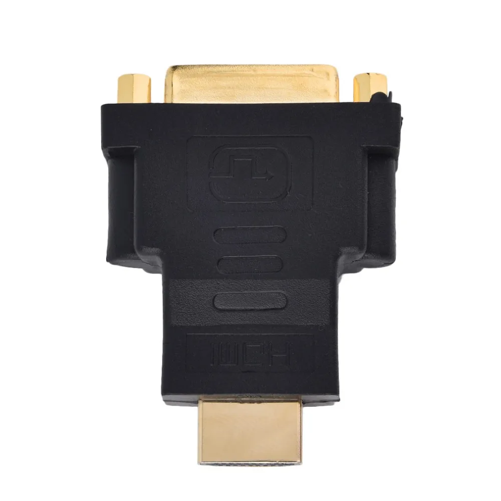 DVI-HDMI конвертер DVI 24+ 5 Male-HDMI Женский конвертер для HDTV ЖК дисплея компьютера dvd-проектор PS3 PS4 tv BOX