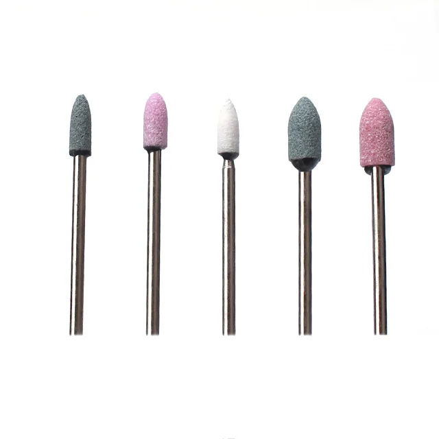 7pc/set Milling Cutter Nail Drill Bits Corundum Rotary Manicure Machine for Manicure Nails Accessories Tools 4