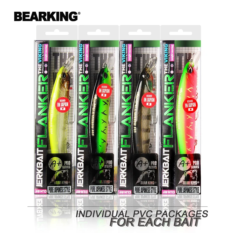 BEARKING 12 см 18 г популярная модель рыболовных приманок жесткая наживка разных