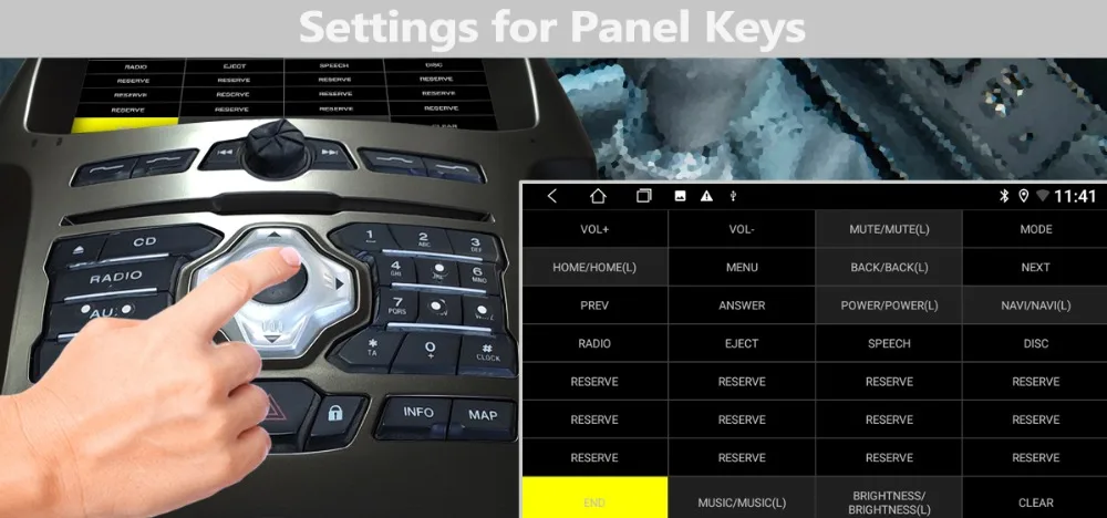Panel Keys Settings_Ranger Image