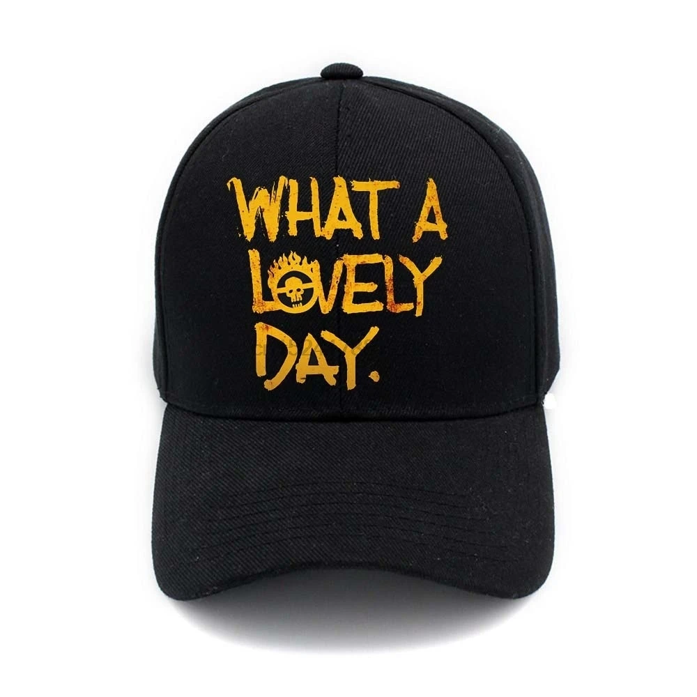 Какой прекрасный день Mad Max Fury Road Movie козырек солнцезащитная Кепка модный стиль для мужчин и женщин Snapback Кепка Casquette бейсболка s