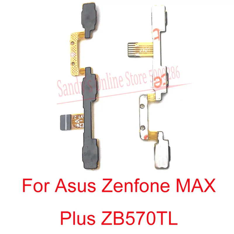 Гибкий кабель для Asus Zenfone Max Plus ZB570TL с боковым нажатием кнопки регулировки