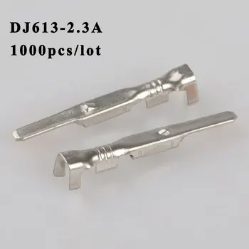 

DJ613-2.3A 1000PCS plug terminal Male female wire connector Plugs socket Fuse box Wire harness Soft Jacket car terminal plug