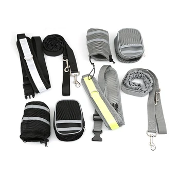 

Hands Free Dog Leash Collar Pet Elastic Belt Running Dog Leash Set Hands Pet Accessories Puppy Dog Harness Leash For Animals