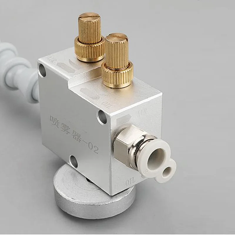 Sistema Di Lubrificazione A Nebbia Per Taglio Metalli - Per Macchine CNC, Tornio, Fresatrice, Tubo 8mm - Foto 2