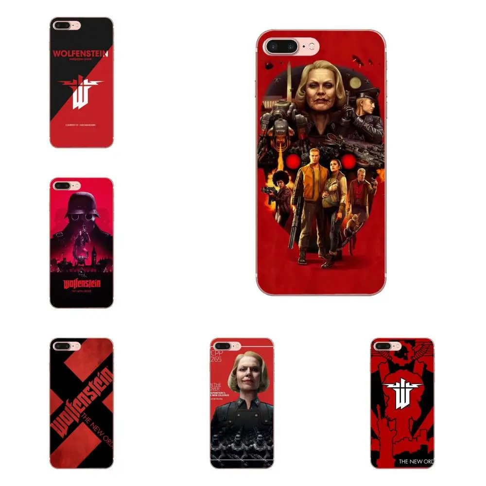 Чехол мобильного телефона игра Wolfenstein 2 The New Colossus для Huawei Honor 4C 5A 5C 5X6 6A 6X7 7A 7C 7X8 8C 8S 9 10