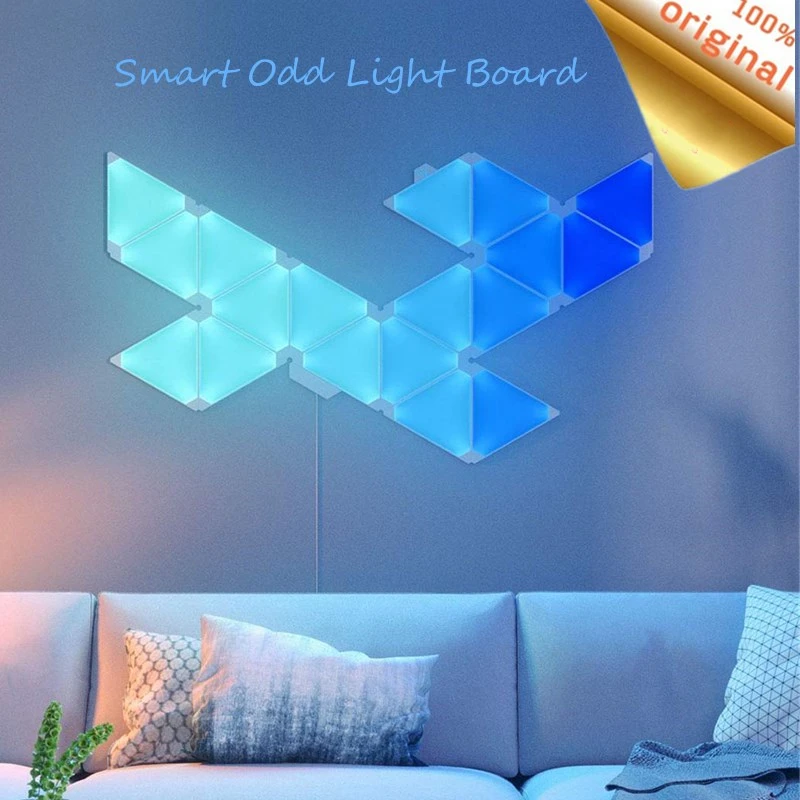 Смарт светильник Youpin Nanoleaf полноцветная музыкальная плата работает с приложением