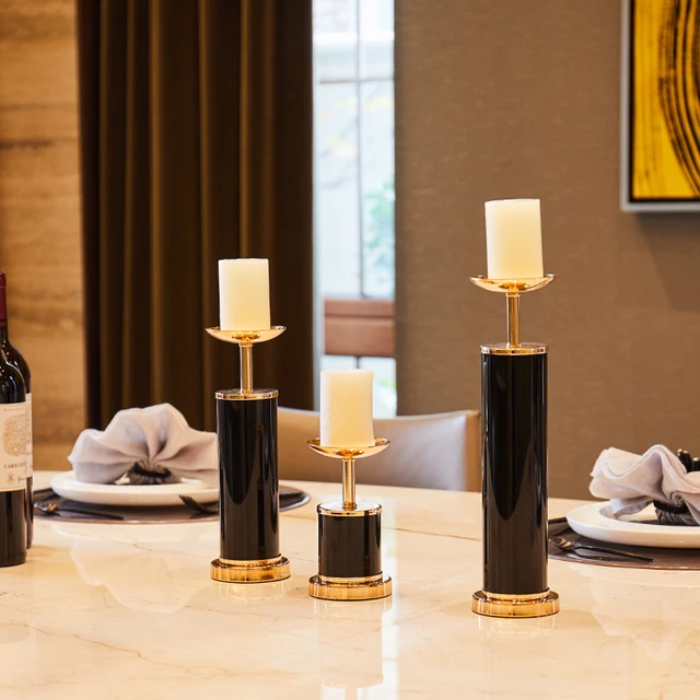 Wedding Arrangement Candlesticks  Candle Holder Pillar Home Decor - Luxury  Candles - Aliexpress
