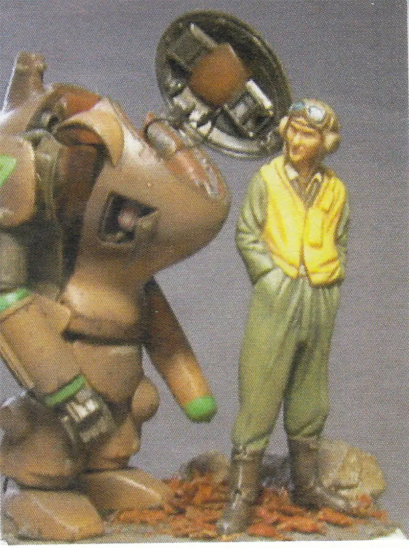 

Fantasy 1/20 Scale Driver Not Include Mercenary Mech Miniatures Unpainted Assembling Figure DIY Static Resin Model Kits