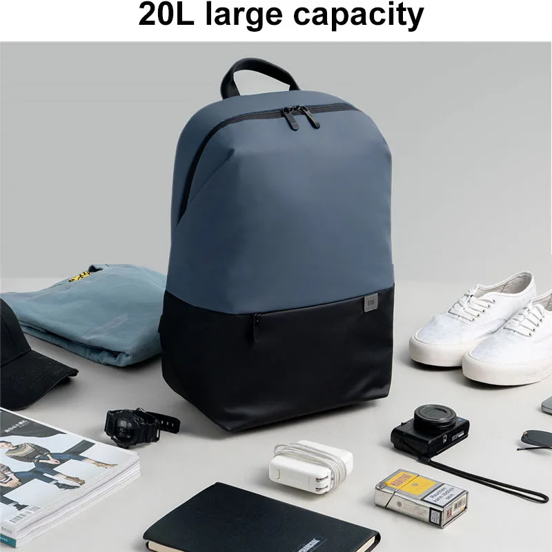 Xiaomi 20L рюкзак Водонепроницаемый компьютер ноутбук сумка для мужчин женщин путешествия Кемпинг школьный рюкзак