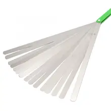 300 мм Feeler Gauge 17 лезвий 0,02-1 мм Толщина из нержавеющей стали измерительный инструмент Feeler Gauge voelermaatjes