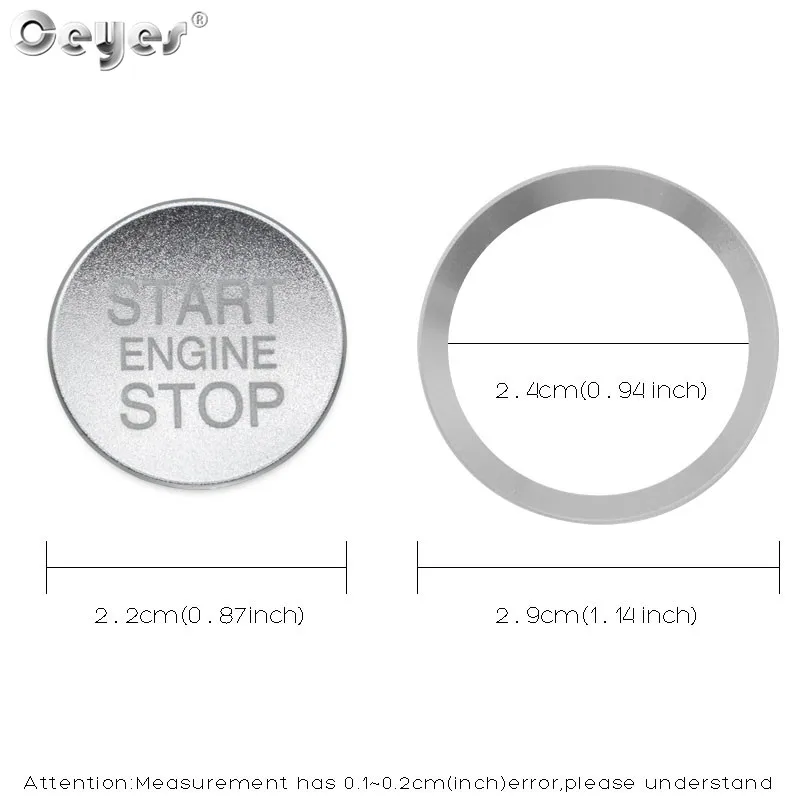 Car Start Engine Button Key Ring for ALFA ROMEO (16)