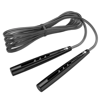 

Durable PVC Lightweight Ergonomic Handle Fast Speed Jump Rope Cable For Exercise Fitness Training Sport Adjustable Skipping Rope