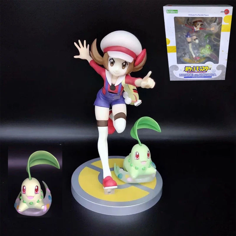 18センチメートル日本ポケモンアニメシルバーチコリータ人形ポケットモンスター大可動アクションフィギュアの手製モデルおもちゃ子供ギフト Aliexpress Toys Hobbies