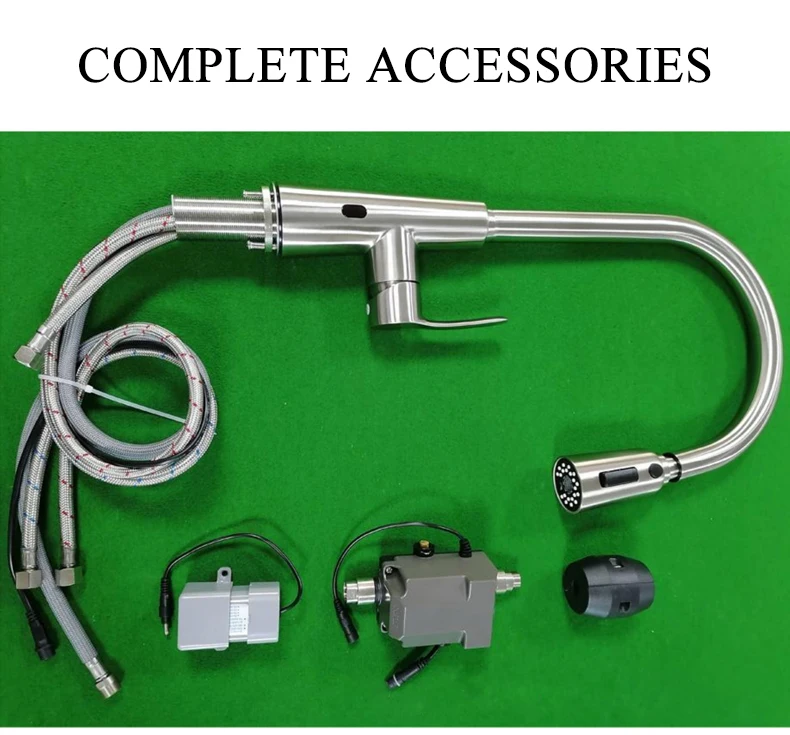 Touch Sensor Faucet Pull Out Smart Infrared Motion Sensor Tap Aayanfaucet