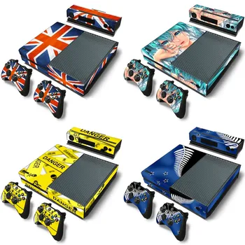 

Classic Skin Stickers for XBOX One Console and 2pcs Controllers Skin Decal