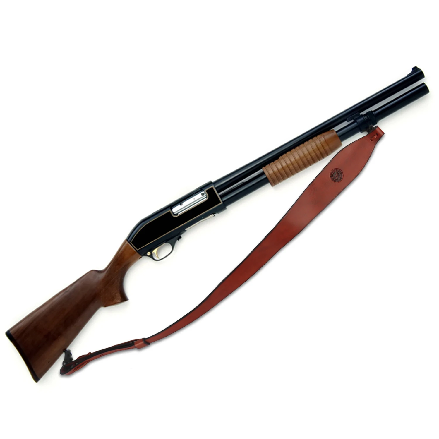 Tourbon Real Leather Shotgun Sling Rifle Strap Quick Release Gun Swivels Hunting 