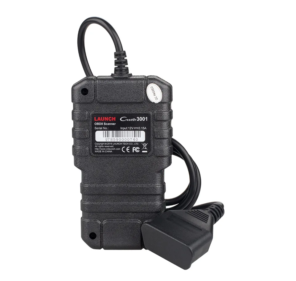 X431 Creader /CR3001 OBD II полнофункциональная карта считывания кода английская версия за
