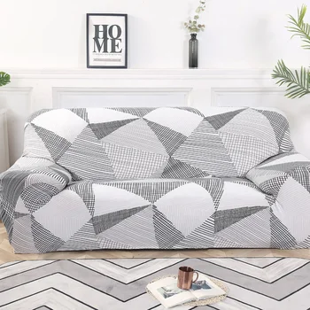 

Sofa Cover Leaves Stretchable Elastic Sofa Cover Modern Cover Armchairs Living SA47001