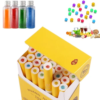 

200pcs/pack Fruit Flavor Cigarette Pops Beads Mint Flavor Cigarette Holder Smoking Accessories Men Gift Cigarette Holder Filter