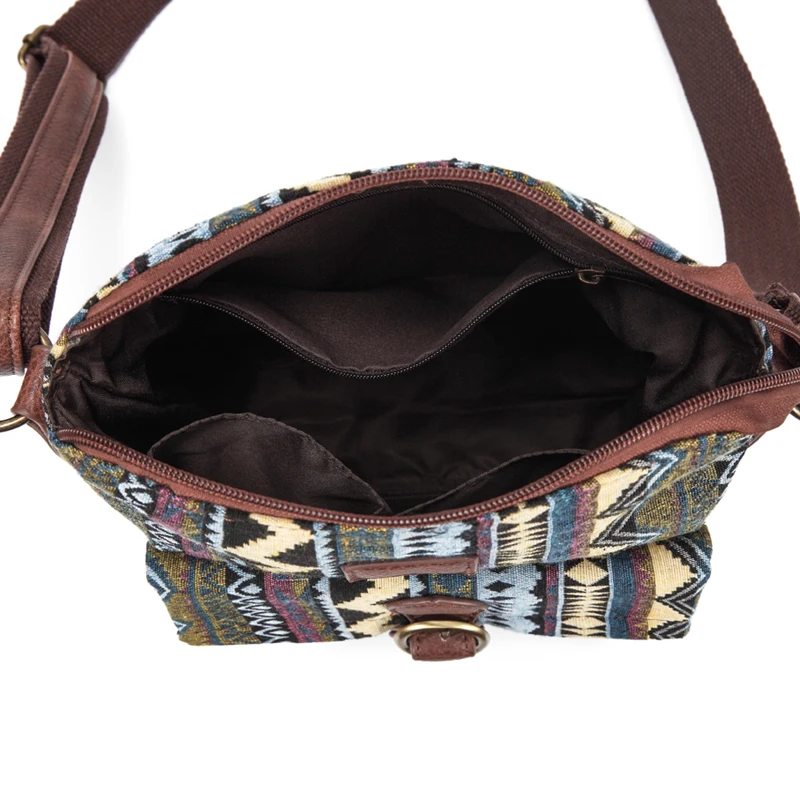 Crossbody Bag Women Shoulder Bag Women Messenger Bag Annmouler Vintage Women Shoulder Bag Fabric Crossbody Bag Brand Designer Handbag Purse Woman Messenger Girls Tote