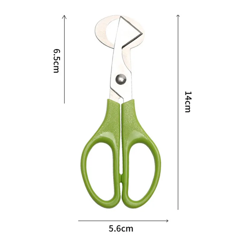 1Pcs stainless steel egg cutter quail egg cutter kitchen scissors eggshell tool eggshell