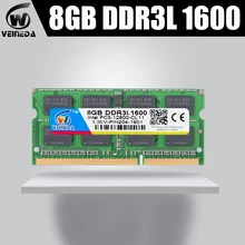 Veineda оперативной памяти 2 gb 4 gb 8 gb ddr3L памяти ПК Оперативная память модуль настольный компьютер 1066 1333 1600 МГц 204pin для всех AMD Intel