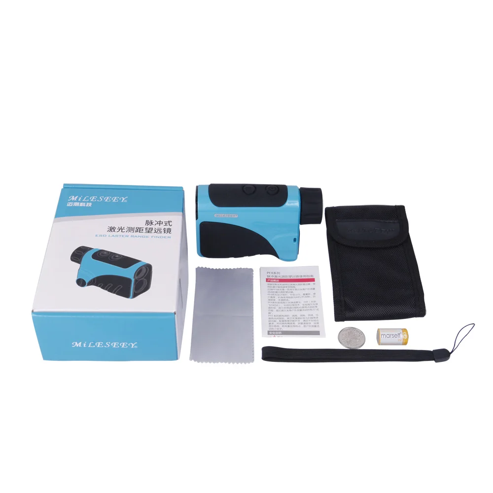 Mileseey PF04 600M 1000M 1500M Golf Laser Range Finder Slope Telescope Rangefinder Hunting