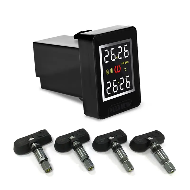 

U912 Car TPMS Tire Pressure Monitoring System LCD Display Auto tyre Alarm G6KC