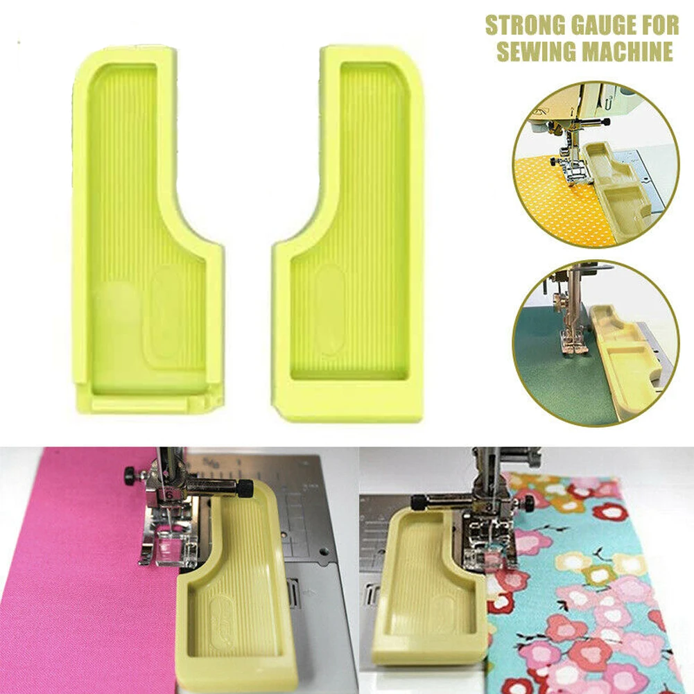 

2Pcs Sewing Seam Guide Positioning Plate Function Sewing Machine Positioning