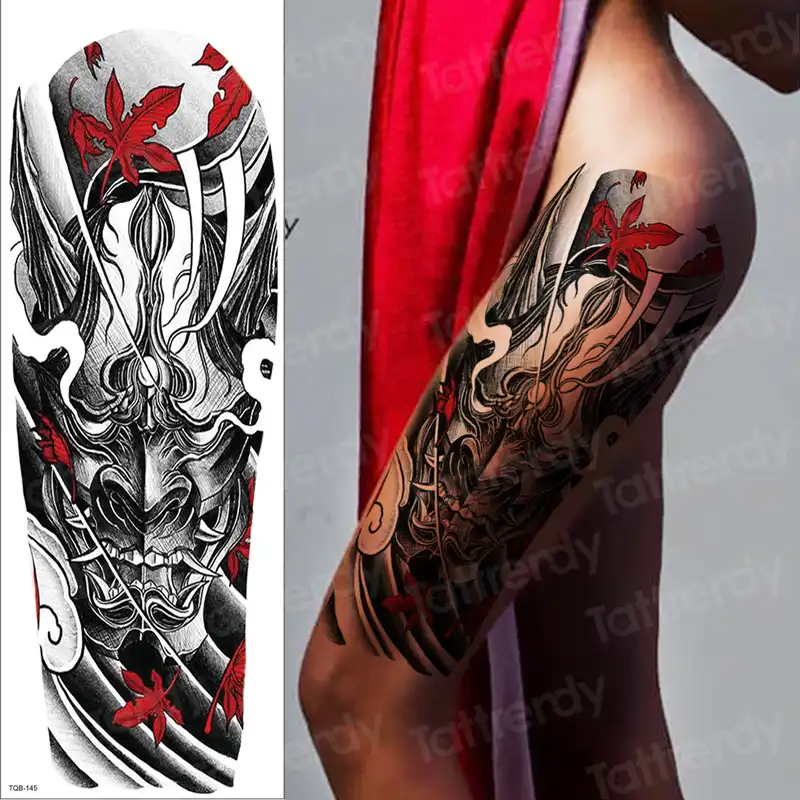Sexy Tattoo For Women Girls Temporary Tattoo Sheet Mechanical Custom Gothic Leg Tattoo Vintage Designs Body Sticker Tribal Boy Aliexpress