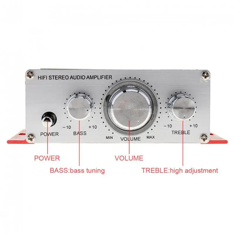 12V 2CH мини Hi-Fi обоих концах для подключения внешних устройств к автомобильной аудио усилитель для автомобиля мотоцикла радио MP3 усилитель мотоциклов Главная лодка автомобильные аксессуары