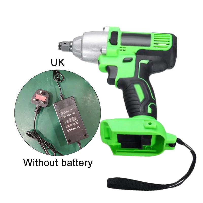 

98VF 110-240V Wireless Electric Wrench Impact Wrench Manual Drill EU/US/UK Plug New Arrival Hot