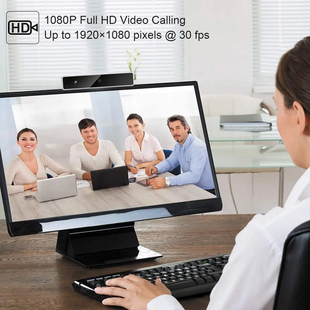 Веб камера USB внешний тип Windows Hello распознавание лица инфракрасная 1080P HD