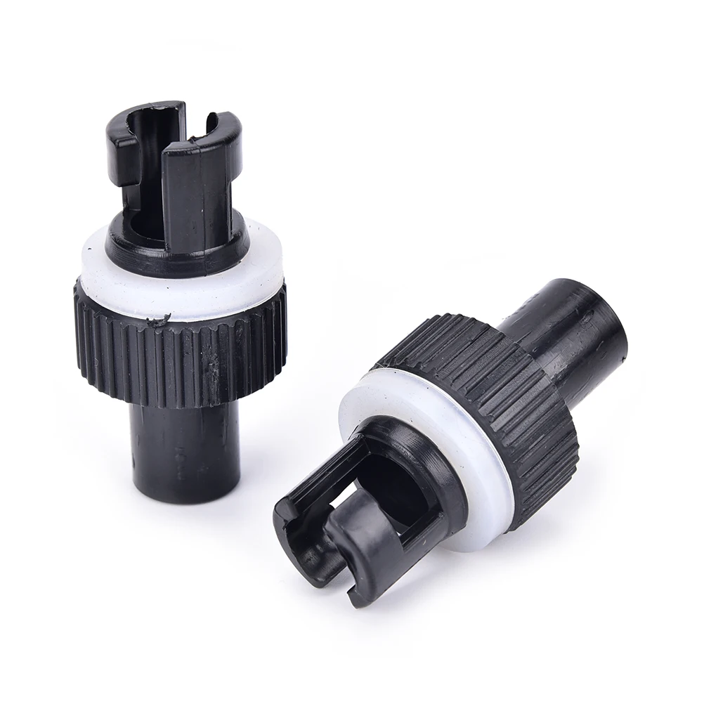 Hot Sale 2PCS Inflatable Kayak Boat Air Foot Pump HR Hose Adapter H-R Valve Adapter New