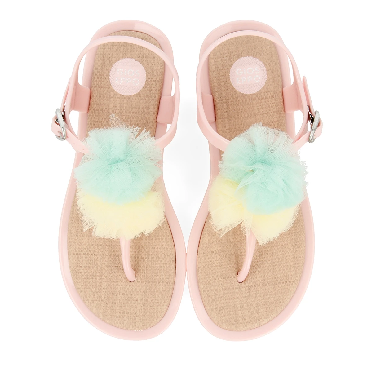 GIOSEPPO rosas con de tul para niña LEIPZIG|Sandalias| - AliExpress