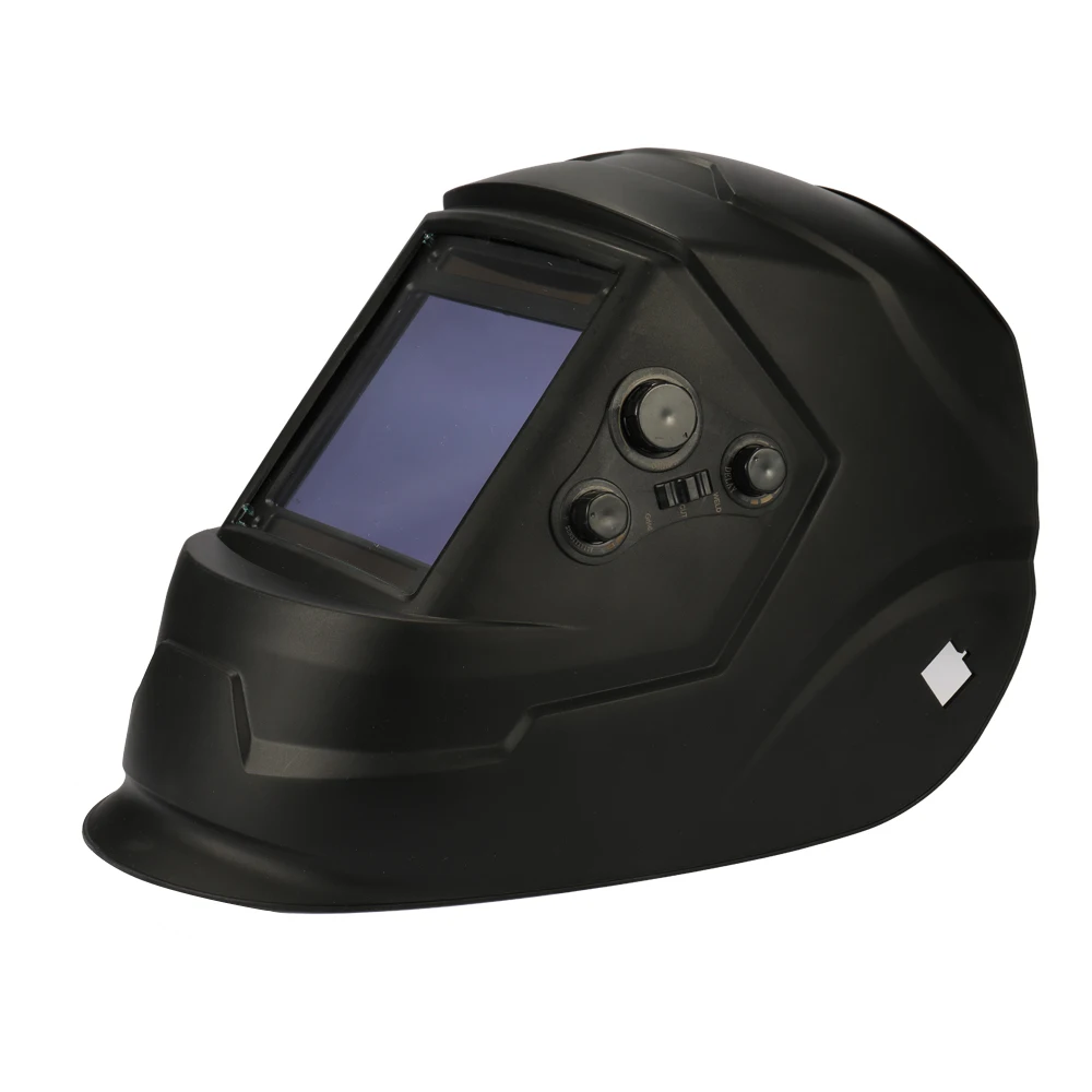 

Solar Energy Automatic Changing Light Welding Mask Cap TIG GMAW Welding Helmet with Large Window and 4pcs Arc Sensors