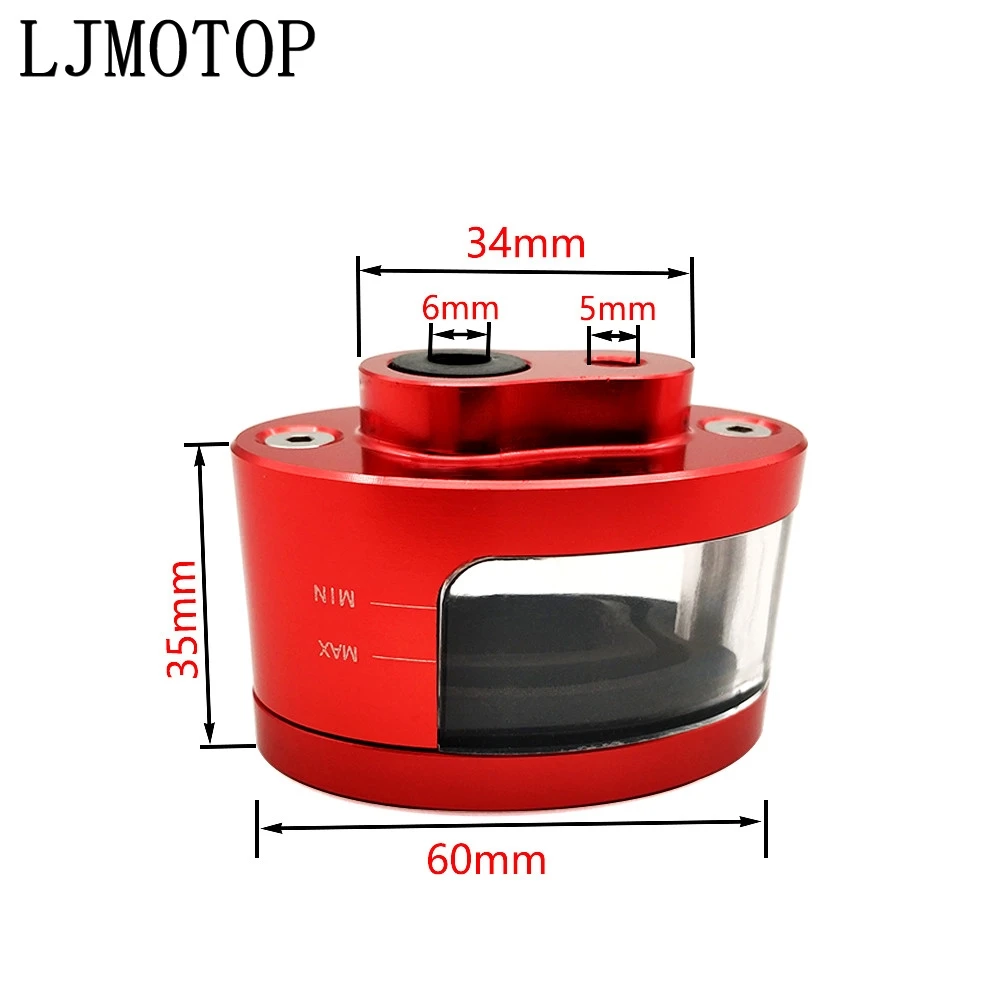 CNC мотоцикл тормозной жидкости резервуар для масла Кубок бак + кронштейн