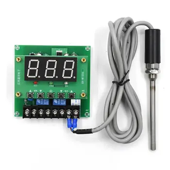 

AC 220V Digital Two way Heating and Cooling Thermometer Temperature Controller Thermostat Incubator Control Microcomputer