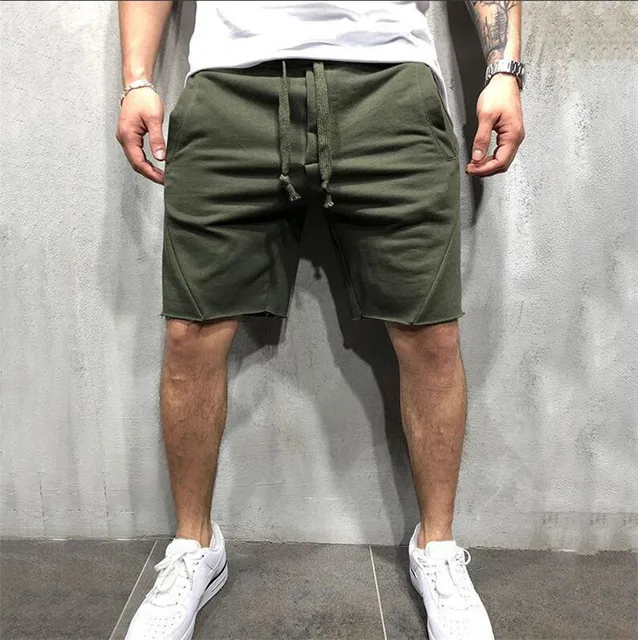 Men Shorts Wild Style Solid Color 