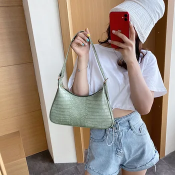 

woman's bag For Women Brand Original Design Texture Handbag 2020 Stone Pattern Shoulder Messenger Bag Casual Joker Underarm Bag