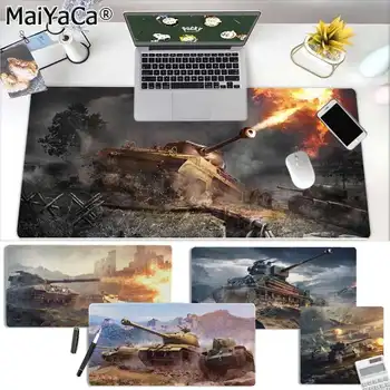 

MaiYaCa High Quality New World of Tanks Customized MousePads Computer Laptop Anime Mouse Mat Rubber PC Computer Gaming mousepad